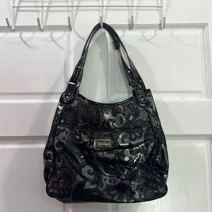 Nine&Co purse w/ silver accents lots of storage excellent condition!